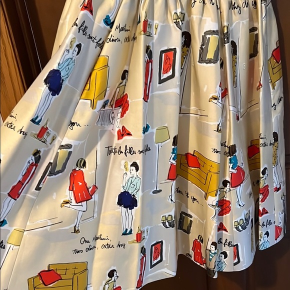 Kate Spade, Design Woman Graphic Martini, Size 2 - Picture 3 of 7